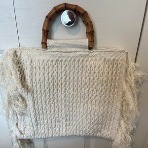 Scoop Fringe Crochet bag